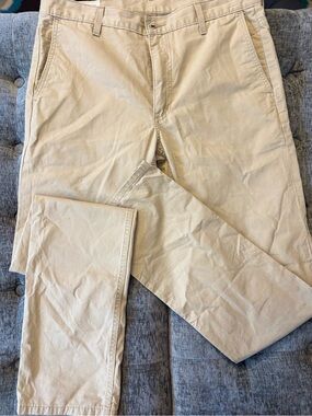 Levi's Men's Tan Chino Pants - Straight Fit